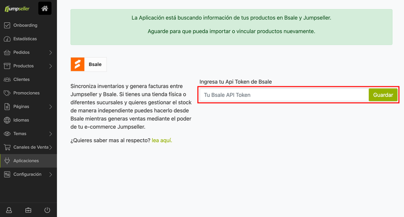 Bsale API Key