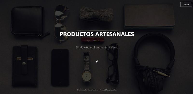 loja deshabilitada con mensaje